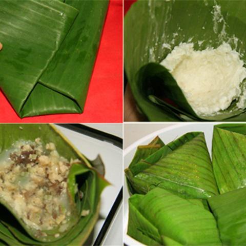 Cách làm bánh giò nhân thịt