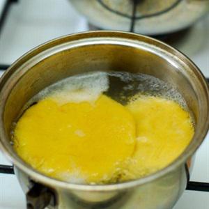 Cách làm bánh gối khoai lang nhân rau củ