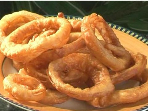 Bánh hành chiên giòn