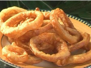 Bánh hành chiên giòn