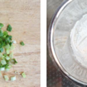 Cách làm bánh hành chiên tép