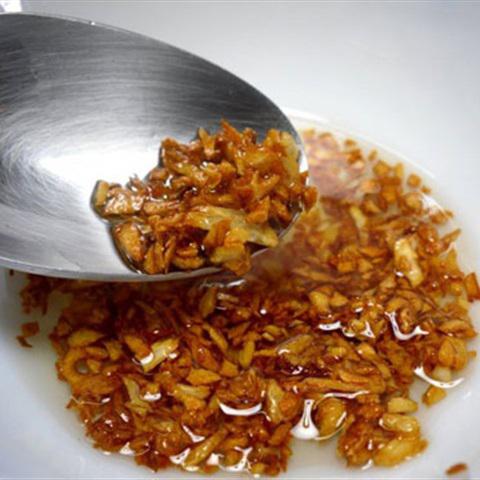 Cách làm bánh hành chiên tép