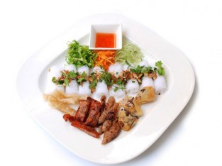 Bánh hỏi thịt nướng Nha Trang