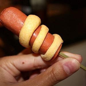 Cách làm bánh hot dog mini