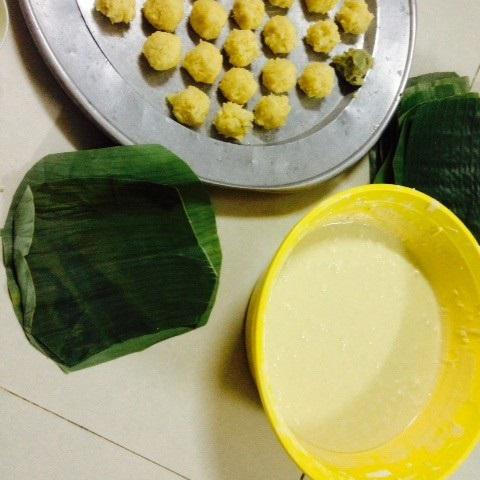 Cách làm bánh ít nhân đậu và dừa