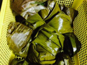 Bánh ít nhân đậu và dừa