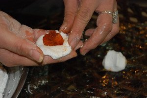 Bánh ít ram tôm thịt