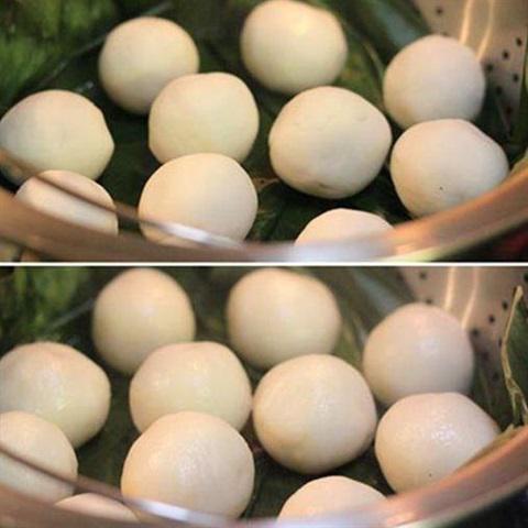 Cách làm bánh ít trần nhân đậu xanh