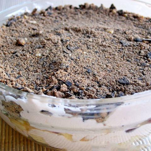 Cách làm bánh kem biscuit trái cây