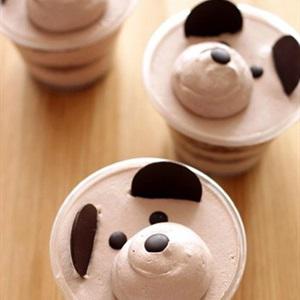 Cách làm bánh kem hình mặt gấu