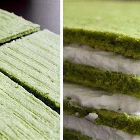 Cách làm bánh kem trà xanh