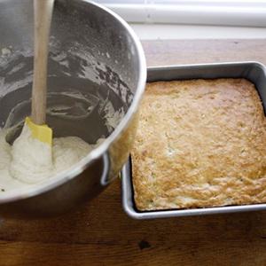 Cách làm bánh kem vani chuối