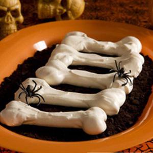 Cách làm bánh kem xốp cho Halloween