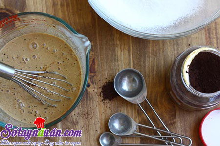 Bánh kếp vị cà phê thơm ngon cho bữa sáng