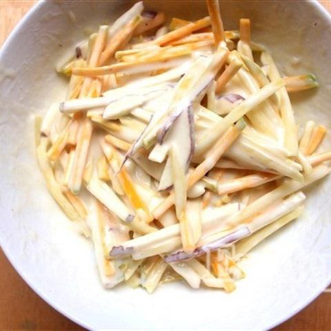 Cách làm bánh khoai chiên bí đỏ