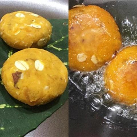 Cách làm bánh khoai lang chiên kiểu mới