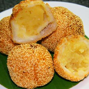 Cách làm bánh khoai lang đậu xanh