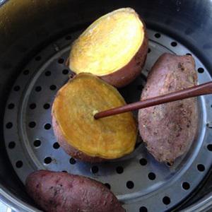 Cách làm bánh khoai lang nhân mè