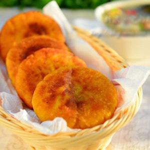 Cách làm bánh khoai lang nhân mè