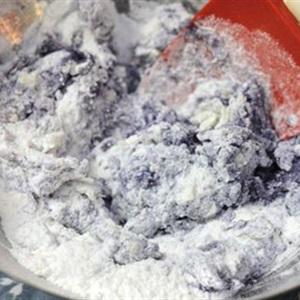 Cách làm bánh khoai lang tím