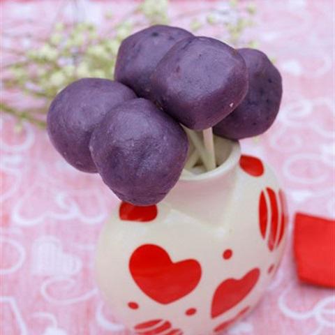 Cách làm bánh khoai lang tím