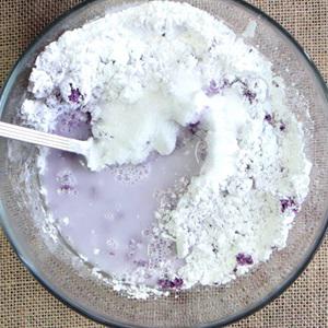 Cách làm bánh khoai lang tím bọc phô mai chiên