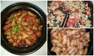 Bánh khoai lang vừng thơm lừng nóng hổi