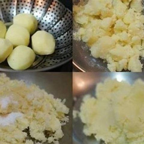 Cách làm bánh khoai mè