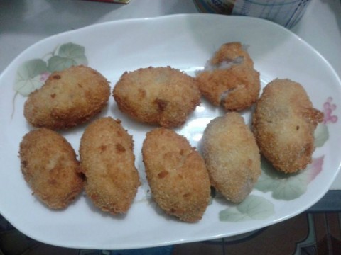 Bánh khoai môn chiên xù