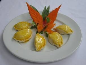 Bánh khoai môn hấp thịt