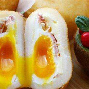 Cách làm bánh khoai tây bọc trứng