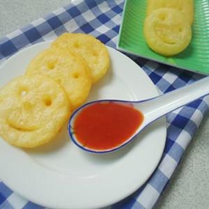 Cách làm bánh khoai tây hình mặt cười