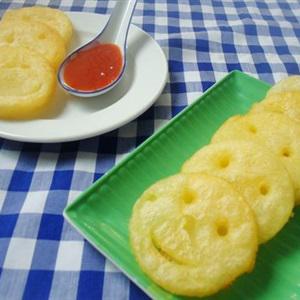 Cách làm bánh khoai tây hình mặt cười