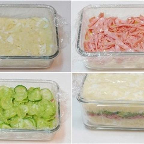 Cách làm bánh khoai tây kẹp