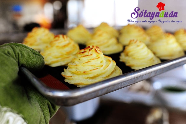 Bánh khoai tây nướng cực thơm ngon