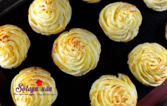 Bánh khoai tây nướng cực thơm ngon