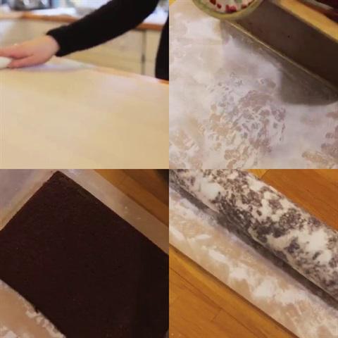 Cách làm bánh khúc cây giáng sinh