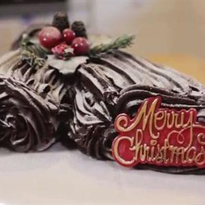 Cách làm bánh khúc cây giáng sinh