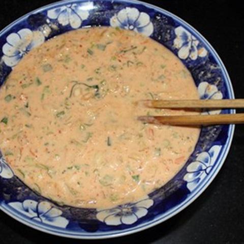 Cách làm bánh kim chi chiên