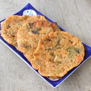 Cách làm bánh kim chi chiên
