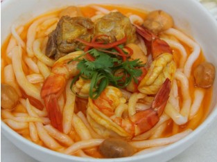 Bánh lọt sườn tôm