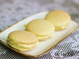Bánh macaron chanh dây