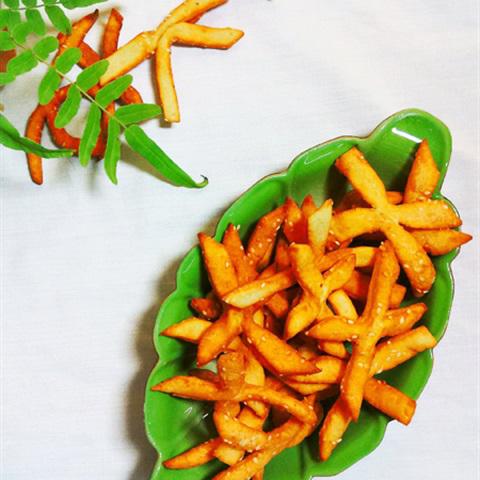 Bánh mè chiên giòn thơm