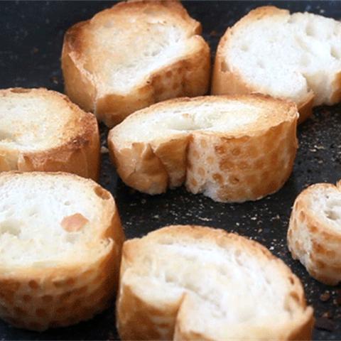 Cách làm bánh mì áp chảo