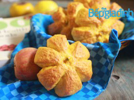 Bánh mì bí đỏ mùa thu