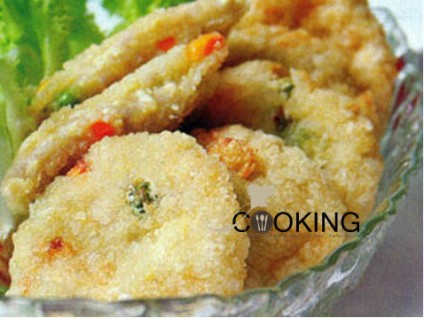 Bánh mì bơ mềm nhân phô-mai và gà