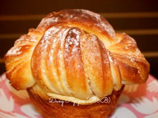 Bánh mì brioche bột ngàn lớp