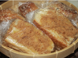 Bánh mì chà bông, sốt mayonnaise