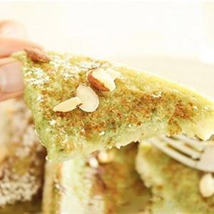 Cách làm bánh mì chiên bột trà xanh