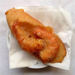 Cách làm bánh mì chiên tôm tươi